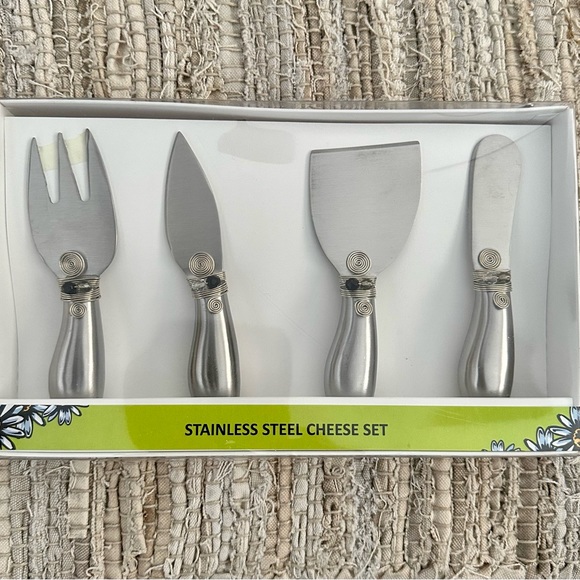 ⭐️HP☀️Stainless Steel Cheese Set - Picture 2 of 5